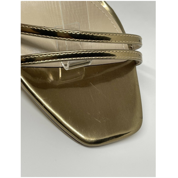 WHITE HOUSE BLACK MARKET Cindy Bronze Strappy Sandal - Picture 6 of 15